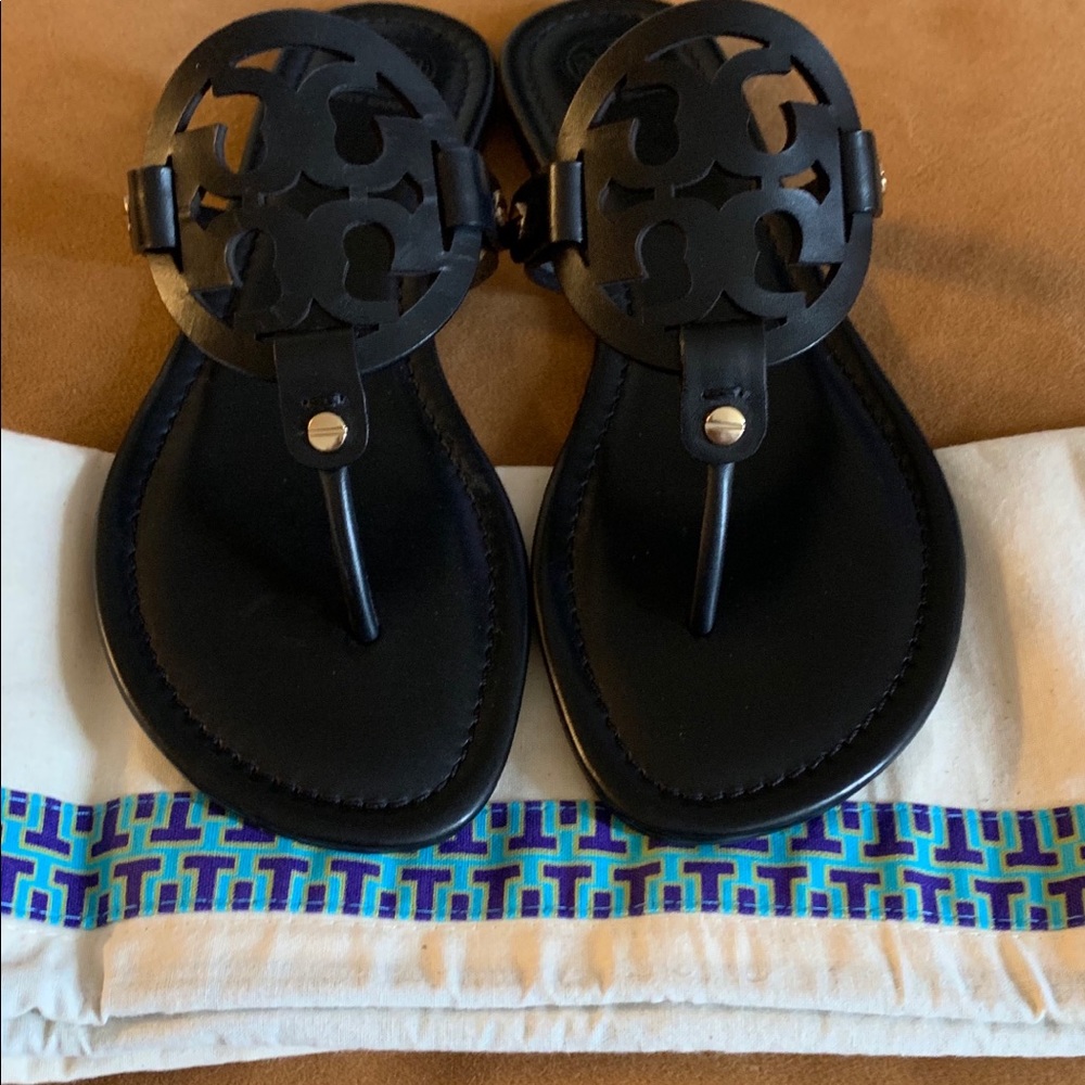 Tory Burch Miller Sandal Black
